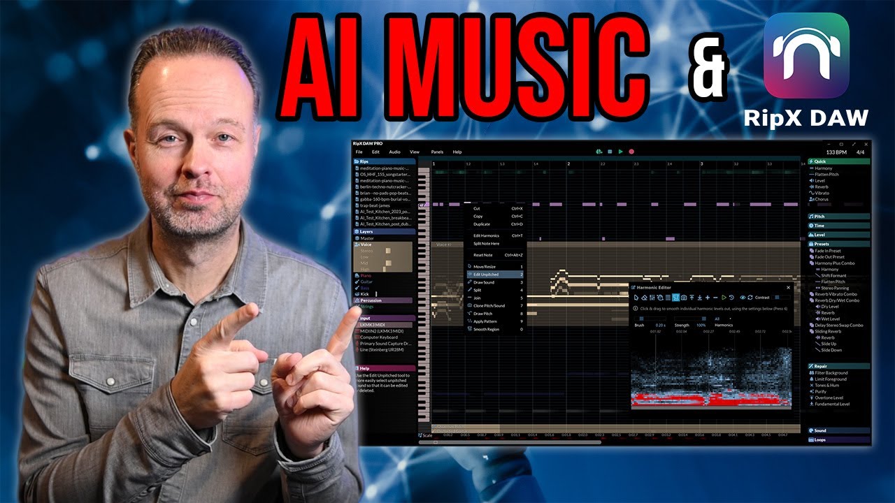 Improve AI generated music with RipX DAW: A Comprehensive Guide