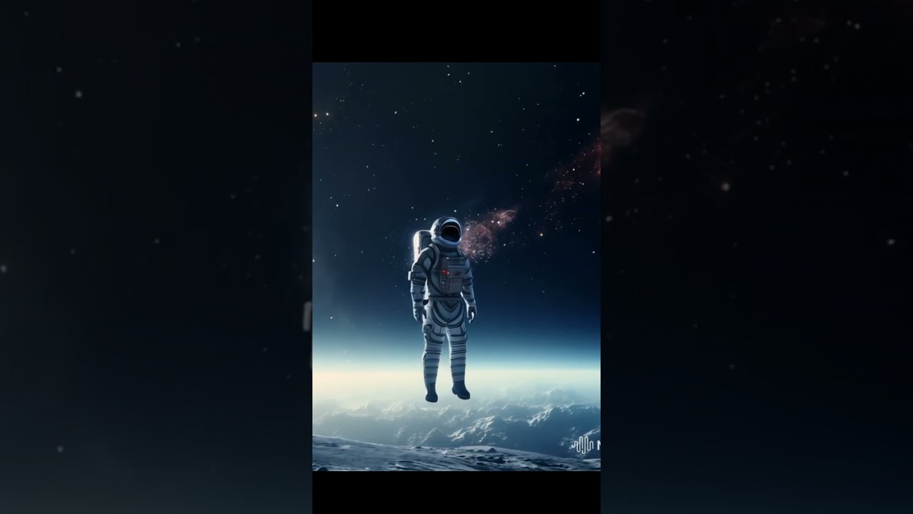 Astronaut in Space Part 2 | AI Video | SBG Synthverse #ai #spaceexploration #interstellar #short