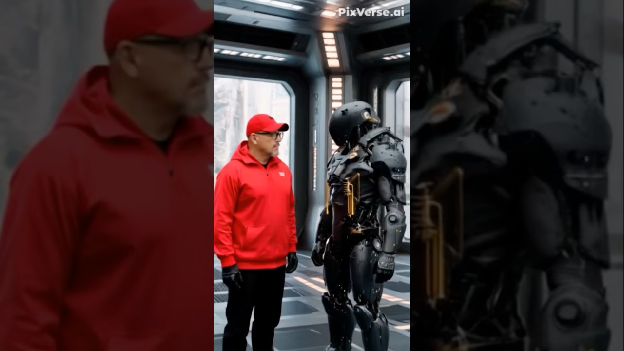 #ai #aiart #pixverse #music #soundtrack #live #robot #ironman #halo #memes #movie